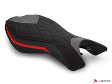 LUIMOTO (Diamond Sport) Rider Seat Covers for the Triumph DAYTONA 765 / 675 (13-18) & STREET TRIPLE Rx (15-16)