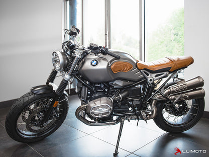 LUIMOTO TANK LEAF CAFE Tank Pads for the BMW R NineT Models