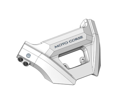 Motocorse Billet Aluminum Steering Riser / Handlebar Support for Ducati Diavel V4
