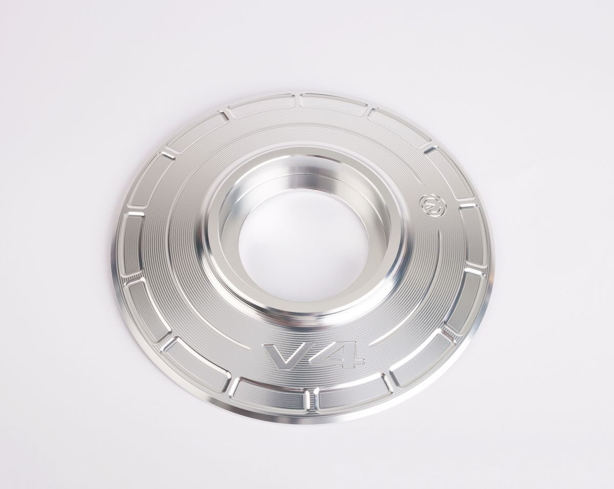 Motocorse Billet Steering Head Dust-Proof Cover for the Ducati Panigale V4 (2025+)