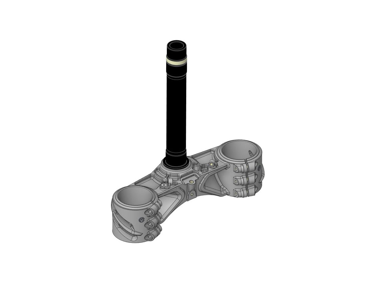 Motocorse Billet Aluminum Lower Triple Clamp (Yoke) for Ducati Panigale / Streetfighter V4 / S / R / SP / Speciale - OEM Forks 58mm