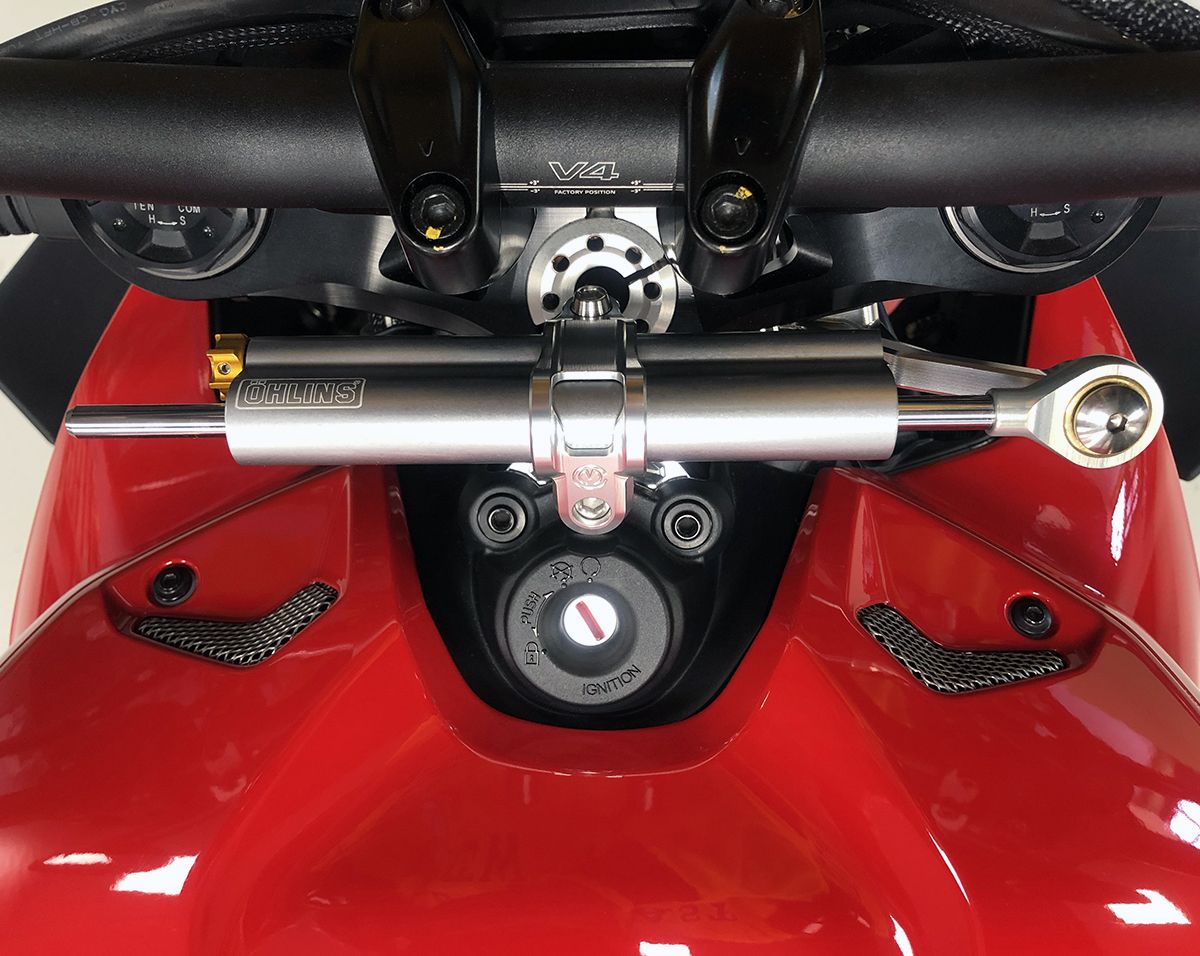 Motocorse Ohlins Steering Damper Mount Kit for Ducati Streetfighter V4