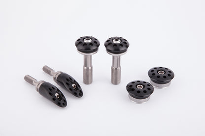 Motocorse Aluminum Frame plugs for the Ducati Panigale V4 / S / Speciale