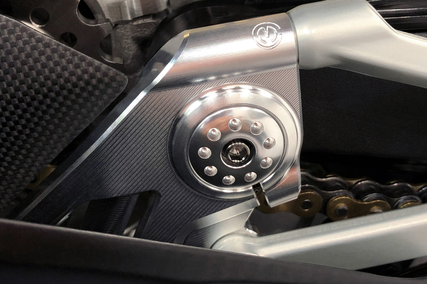 Motocorse Aluminum Frame plugs for the Ducati Panigale V4 / S / Speciale