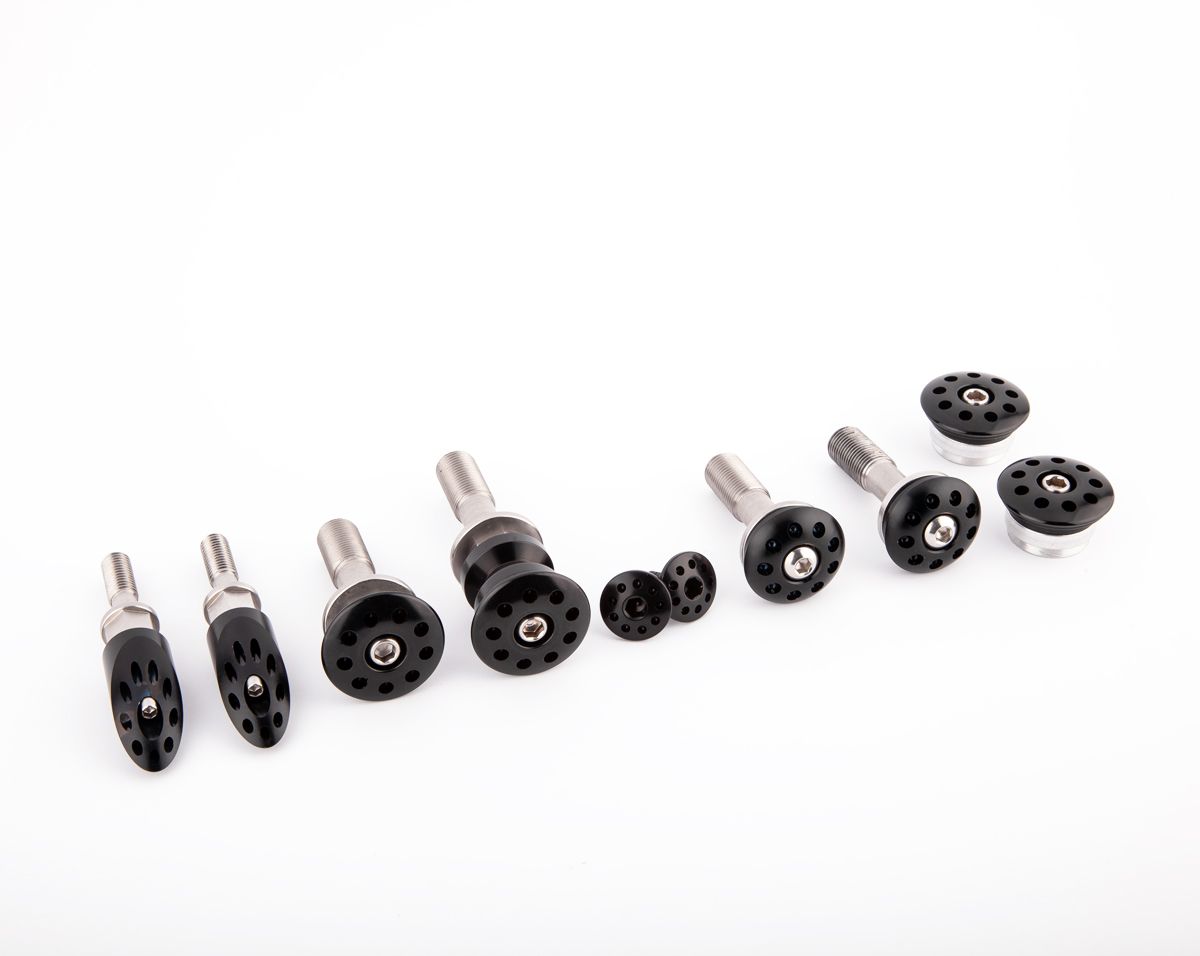 Motocorse Aluminum Frame Plugs for the Ducati Streetfighter V4 / S
