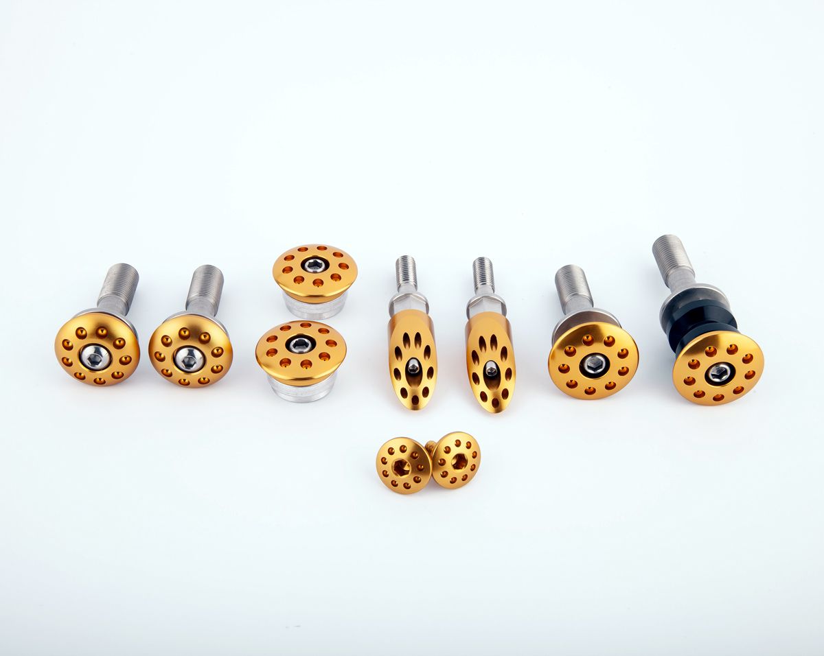 Motocorse Aluminum Frame Plugs for the Ducati Streetfighter V4 / S