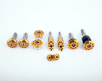 Motocorse Aluminum Frame Plugs for the Ducati Streetfighter V4 / S