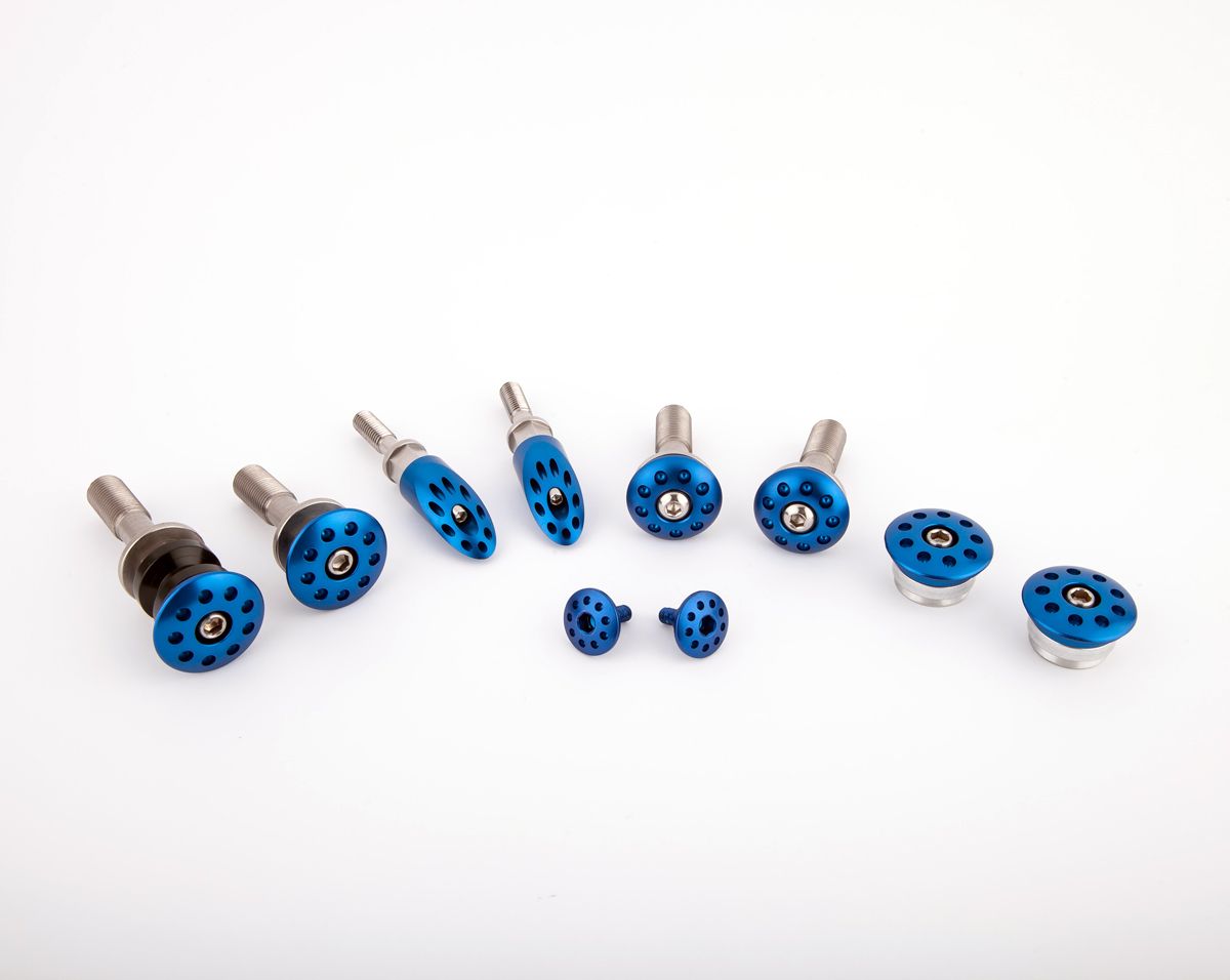Motocorse Aluminum Frame Plugs for the Ducati Streetfighter V4 / S