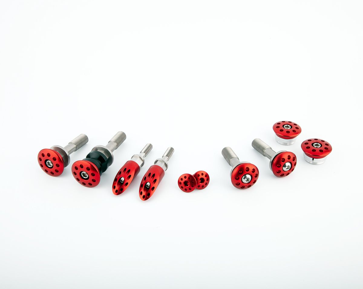 Motocorse Aluminum Frame Plugs for the Ducati Streetfighter V4 / S