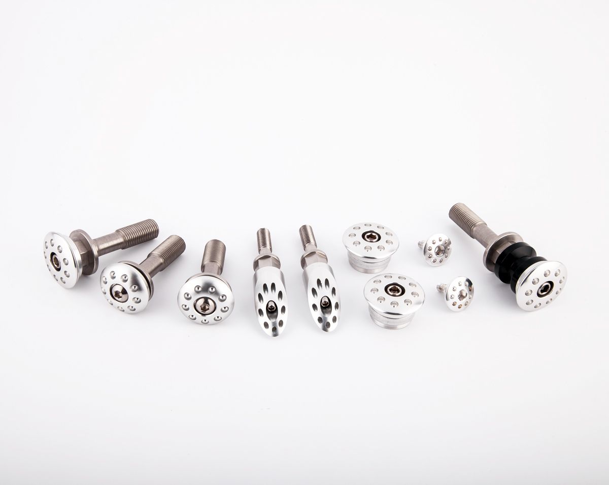 Motocorse Aluminum Frame Plugs for the Ducati Streetfighter V4 / S