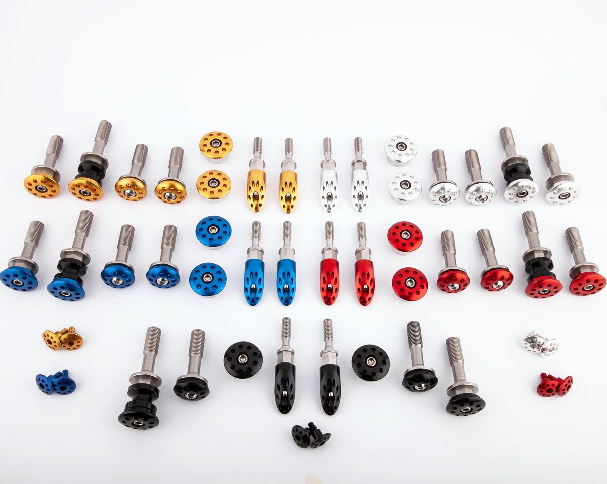 Motocorse Aluminum Frame Plugs for the Ducati Streetfighter V4 / S