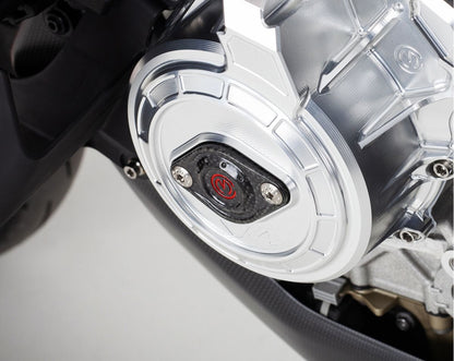 Motocorse Carbon Fiber Timing Inspection Cover for the Ducati Panigale / Streetfighter / Multistrada / Diavel V4