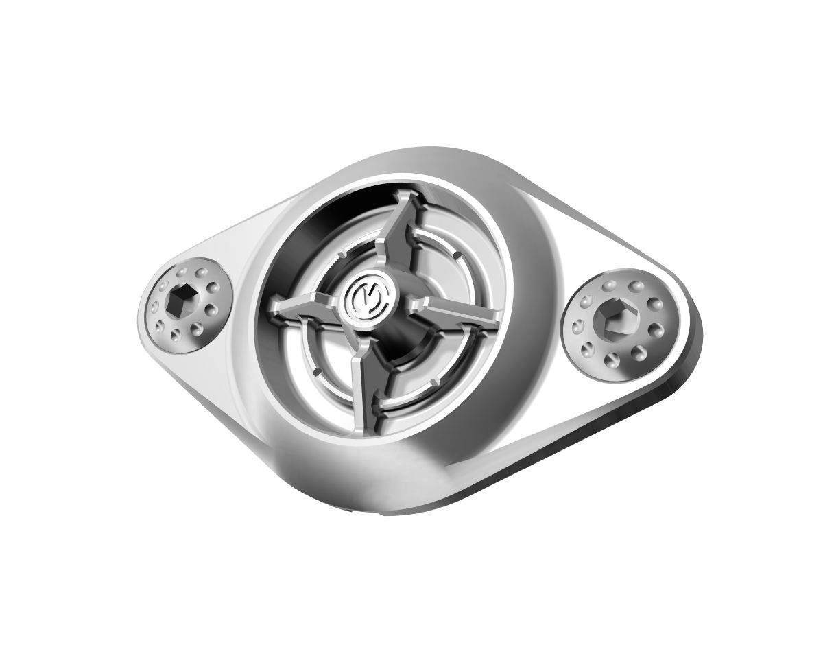 Motocorse NEW STYLE Titanium Timing Inspection Cover for the Ducati Panigale / Streetfighter / Multistrada / Diavel V4