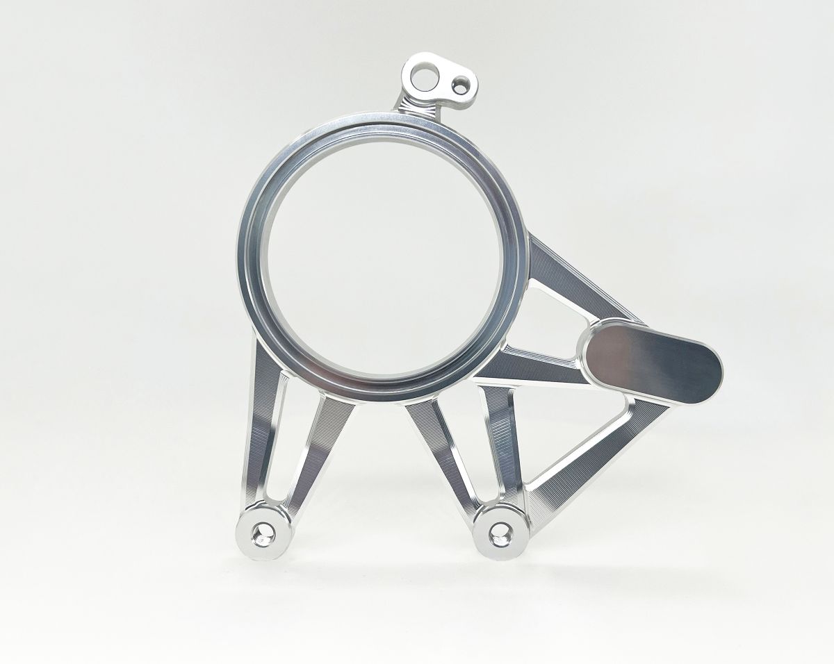 Motocorse Billet Aluminum Rear Brake Caliper Support Bracket for Ducati Multistrada V4 Pikes Peak / RS