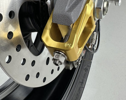 Motocorse Titanium Hardware Kit for thier Billet Chain Adjusters 102145047 for Ducati Panigale / Streetfighter V4 (2025+)