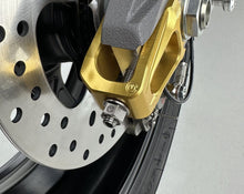 Motocorse Titanium Hardware Kit for thier Billet Chain Adjusters for Ducati Panigale / Streetfighter V4 (2025+)