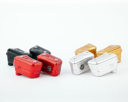 Motocorse Billet Brake and Clutch Reservoirs for OE Master Cylinders for Ducati Streetfighter V4 / S (2020 only)
