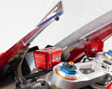 Motocorse Billet Brake and Clutch Reservoirs for OE Master Cylinders for Ducati Panigale V4 (2021+)