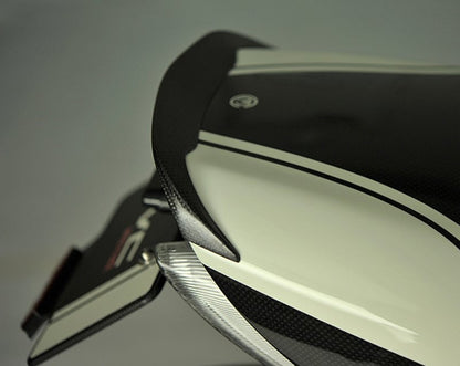 MOTOCORSE - CARBON FIBER LIP SPOILER FOR DUCATI DIAVEL 2010-16