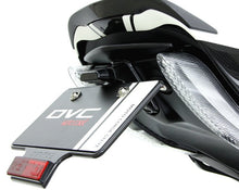MOTOCORSE - CARBON FIBER TAIL TIDY (LICENSE PLATE SUPPORT KIT) FOR DUCATI DIAVEL 2010-16
