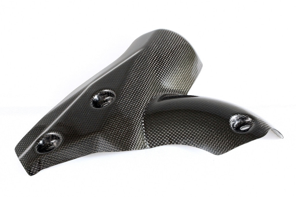 MOTOCORSE - CARBON FIBER EXHAUST PROTECTOR FOR DUCATI STREETFIGHTER