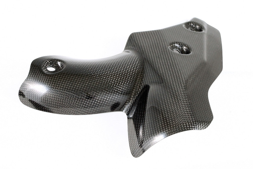 MOTOCORSE - CARBON FIBER EXHAUST PROTECTOR FOR DUCATI STREETFIGHTER