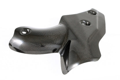 MOTOCORSE - CARBON FIBER EXHAUST PROTECTOR FOR DUCATI STREETFIGHTER