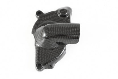 MOTOCORSE - CARBON FIBER WATERPUMP PROTECTION GUARD FOR 4v DUCATI'S
