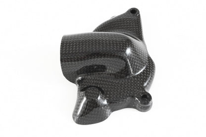 MOTOCORSE - CARBON FIBER WATERPUMP PROTECTION GUARD FOR 4v DUCATI'S