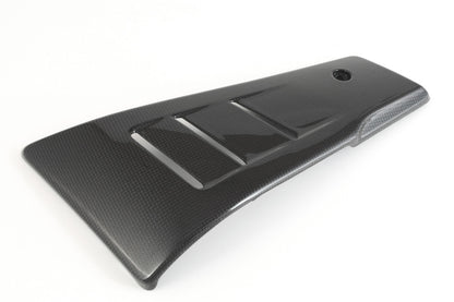 MOTOCORSE - CARBON FIBER RH OIL RADIATOR BOTTOM LOWER SIDE PANEL FOR DUCATI DIAVEL 2010-16