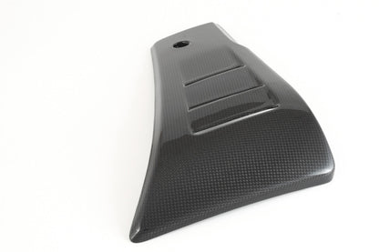 MOTOCORSE - CARBON FIBER RH OIL RADIATOR BOTTOM LOWER SIDE PANEL FOR DUCATI DIAVEL 2010-16