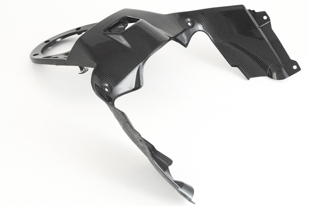 MOTOCORSE - CARBON FIBER FUEL TANK AND DASH COVER FOR DUCATI DIAVEL 2010-16
