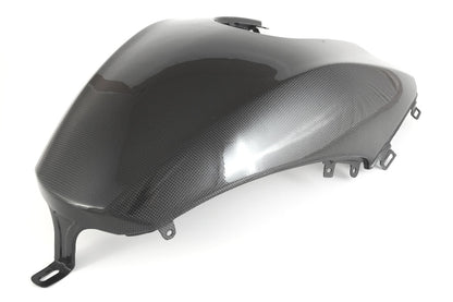 MOTOCORSE - CARBON FIBER FUEL TANK COVER FOR DUCATI DIAVEL 2010-16