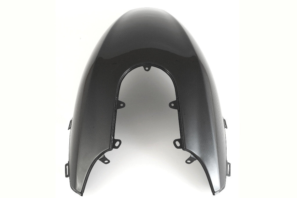 MOTOCORSE - CARBON FIBER FUEL TANK COVER FOR DUCATI DIAVEL 2010-16