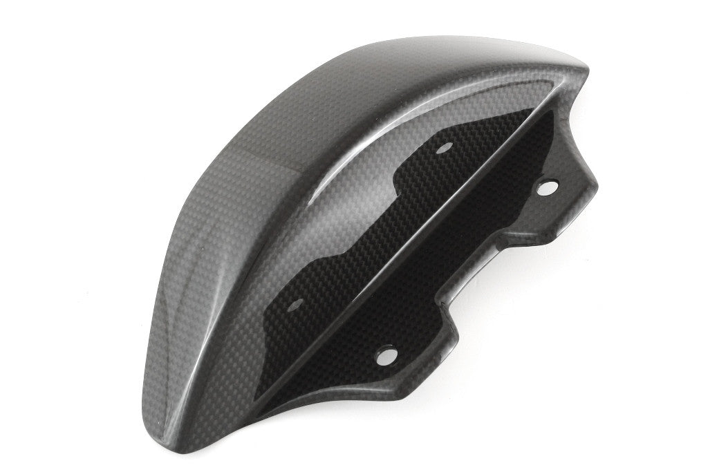 MOTOCORSE - CARBON FIBER CHAIN GUARD - REAR SPROCKET COVER FOR DUCATI DIAVEL 2010-16