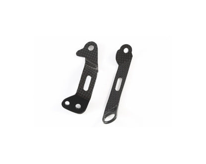 MOTOCORSE - CARBON FIBER RESERVOIR BRAKETS FOR Ducati Panigale V4 / 899 / 959 / 1199 / 1299 / V2
