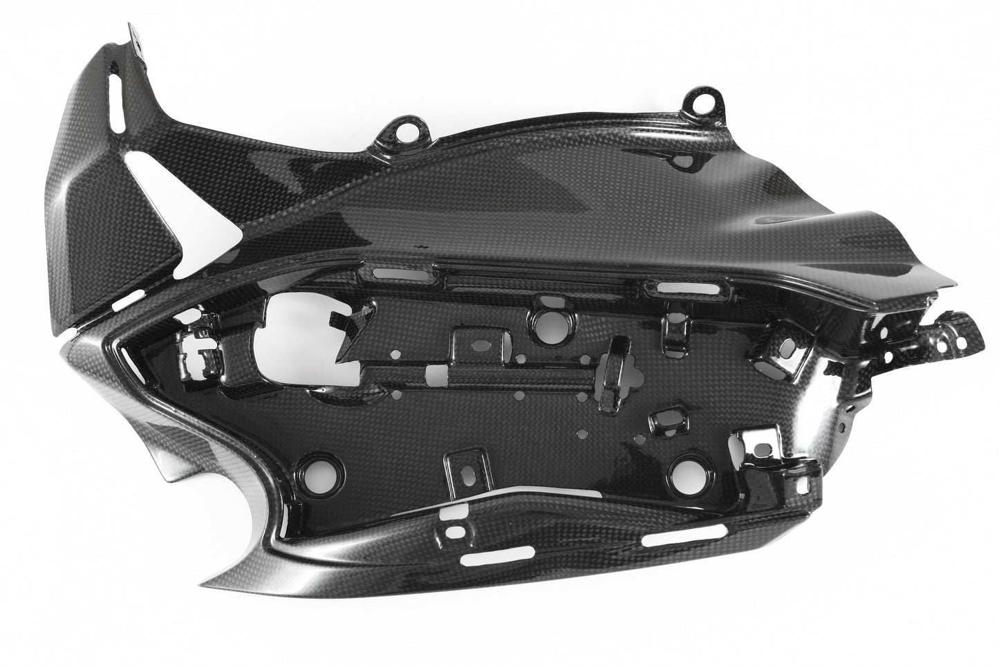 MOTOCORSE - CARBON FIBER ELECTRONICS HOLDER - LEFT FOR DUCATI 1299 / 1199 / 959 / 899 PANIGALE