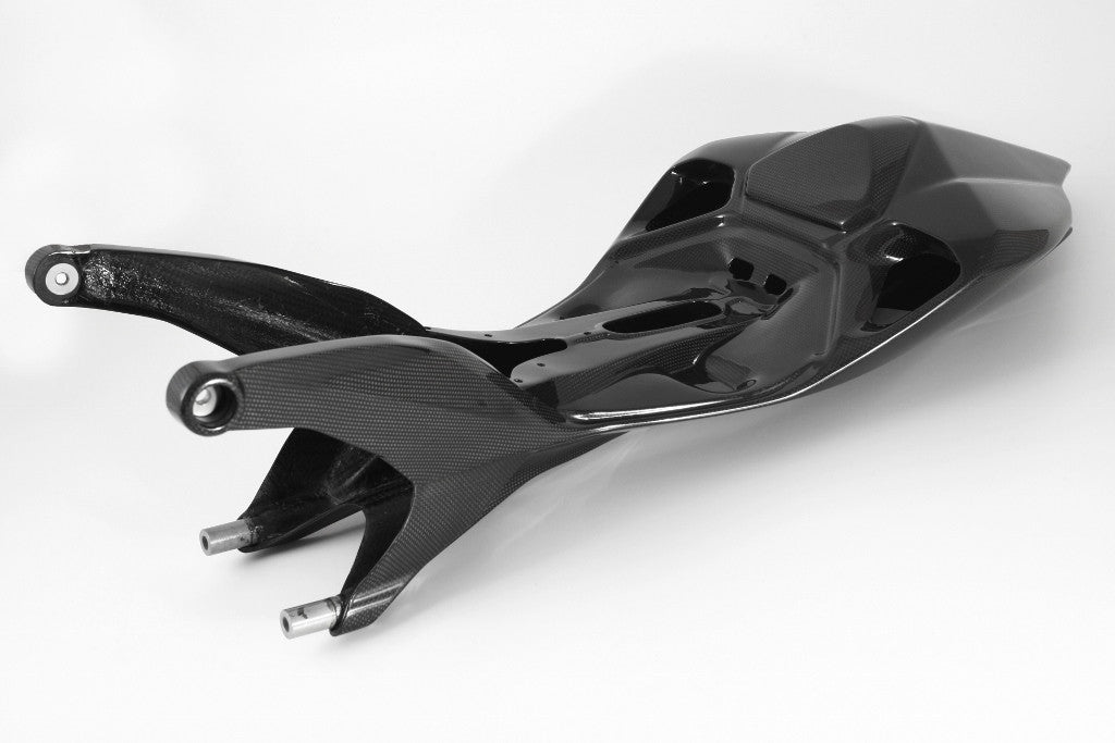 MOTOCORSE - CARBON FIBER MONOCOQUE SUBFRAME AND TAIL KIT FOR DUCATI 899 / 1199