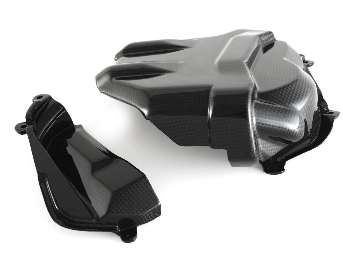 Motocorse - Ducati Panigale / Streetfighter V4 / S / R / Speciale Carbon Fiber Vertical Cylinder Cover Kit (2 pieces)