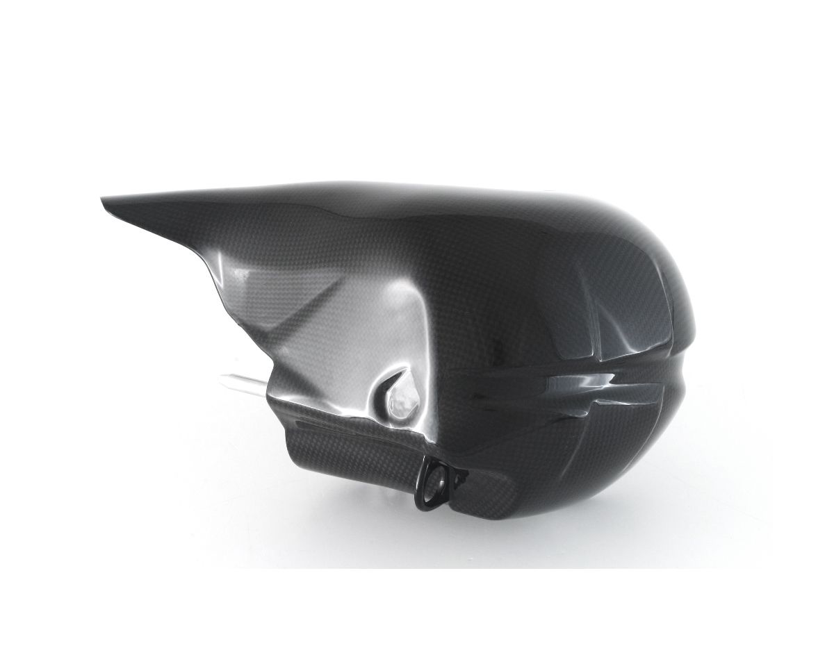 Motocorse - Ducati Panigale / Streetfighter V4 / S / R / Speciale Carbon Fiber Euro5 OE Exhaust (Collector) Guard (2021+)