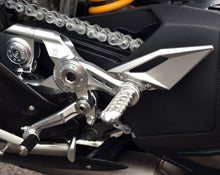 Motocorse Billet Aluminium Rearsets with Titanium Hardware for the Ducati Panigale V4 / S / R