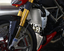 Motocorse Titanium Radiator and Oil Cooler Guards for the Ducati Streetfighter 1098 / 848
