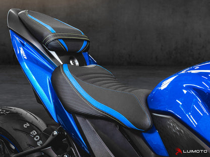 LUIMOTO (RACE) Passenger Seat Cover for the SUZUKI GSX-S750 (2017+)