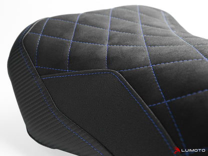 LUIMOTO (Diamond) Rider Seat Cover for the SUZUKI GSX-S750 (2017+)