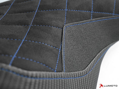 LUIMOTO (Diamond) Rider Seat Cover for the SUZUKI GSX-S750 (2017+)