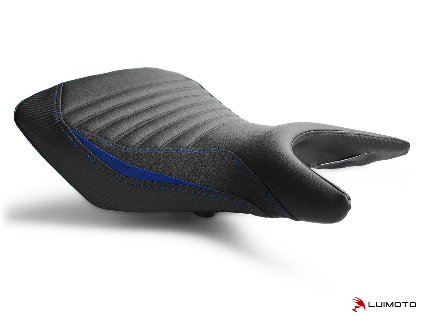 LUIMOTO RACE Rider Seat Covers for the YAMAHA YZF-R3 (2015+), YZF-R25 (2015+), and MT-03 (2020+)