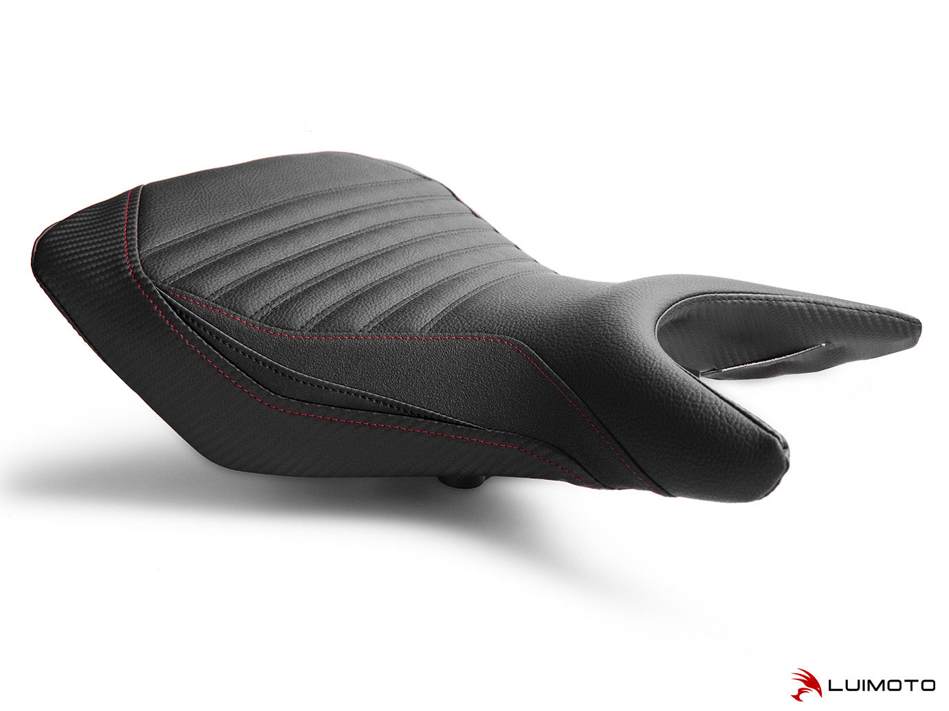 LUIMOTO RACE Rider Seat Covers for the YAMAHA YZF-R3 (2015+), YZF-R25 (2015+), and MT-03 (2020+)