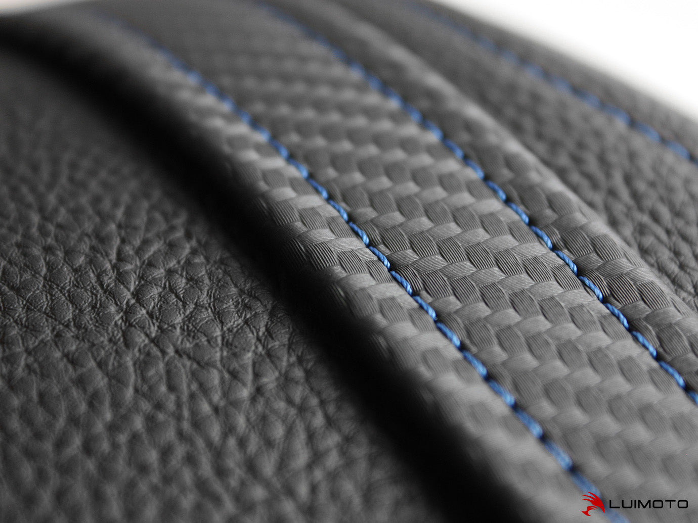 LUIMOTO RACE Passenger Seat Covers for the YAMAHA YZF-R3 (2015+), YZF-R25 (2015+), and MT-03 (2020+)