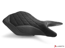 LUIMOTO DIAMOND Rider Seat Covers for the YAMAHA YZF R3 (2015+) & YZF-R25 (2015+)