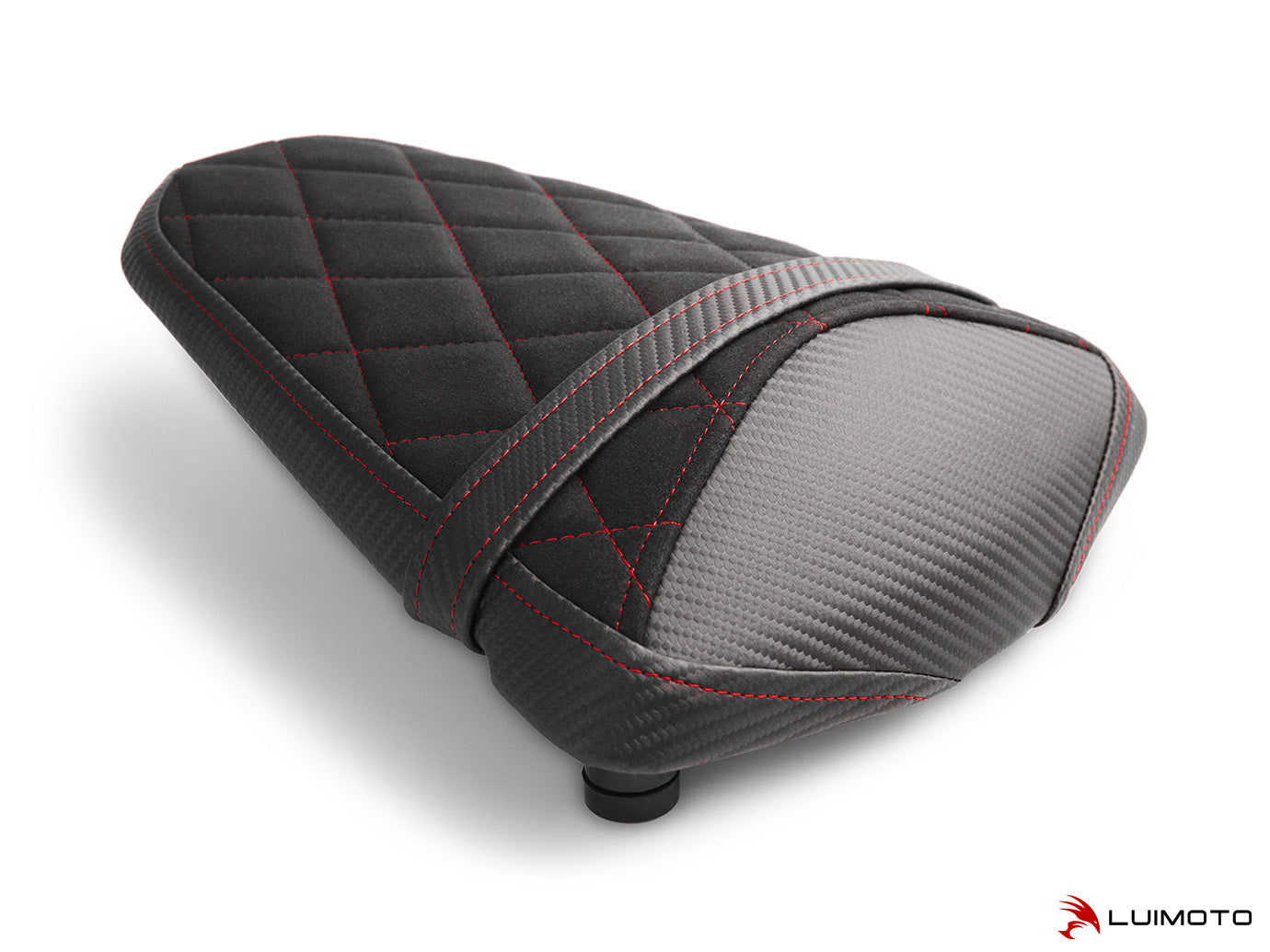 LUIMOTO DIAMOND Passenger Seat Covers for the YAMAHA YZF R3 (2015+) & YZF-R25 (2015+)